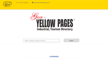 Tablet Screenshot of helloyellowpages.in